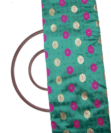 Banarasi Silk Fabric Blouse Pattu Pavada Online At Fabric Dekho